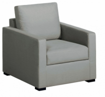 Fauteuil Hector en tissu Home Spirit