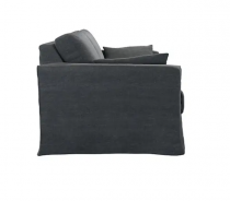 Canapé 100% lin BERMUDES Plumtex  fixe ou convertible Home Spirit