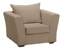 Fauteuil en tissu Watson