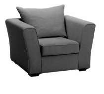 Fauteuil en tissu Watson