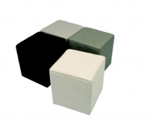 Pouf tissu DOMINO Home Spirit